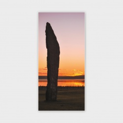 The Standing Stones, Orkney V Greetings Card - DL