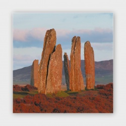 The Ring of Brodgar, Orkney V Greetings Card - 140mm Square