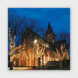 St Magnus Cathedral, Orkney II Greetings Card - 140mm Square