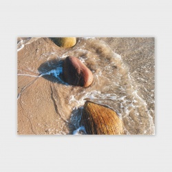 Orkney Water Stones Greetings Card - A6